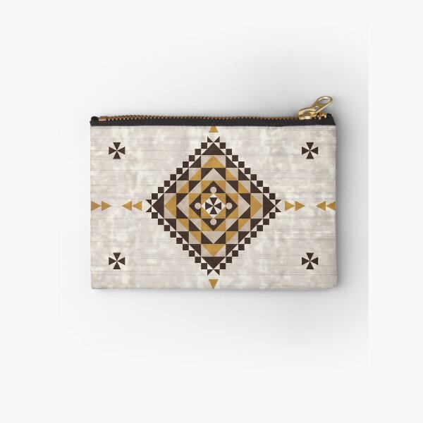 Item preview, Earthy Desert Southwestern Navajo Geometric Area Rug designed and sold by Momoko-Hikaru.