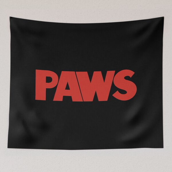 Item preview, PAWS | Funny Dog Lover Shark Movie Parody Gift designed and sold by MotorMouthMerch.