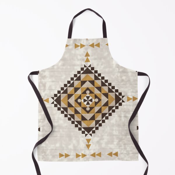 Item preview, Earthy Desert Southwestern Navajo Geometric Area Rug designed and sold by Momoko-Hikaru.