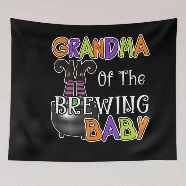 Item preview, Grandma Of Brewing Baby Halloween Baby Shower designed and sold by stershopepie.
