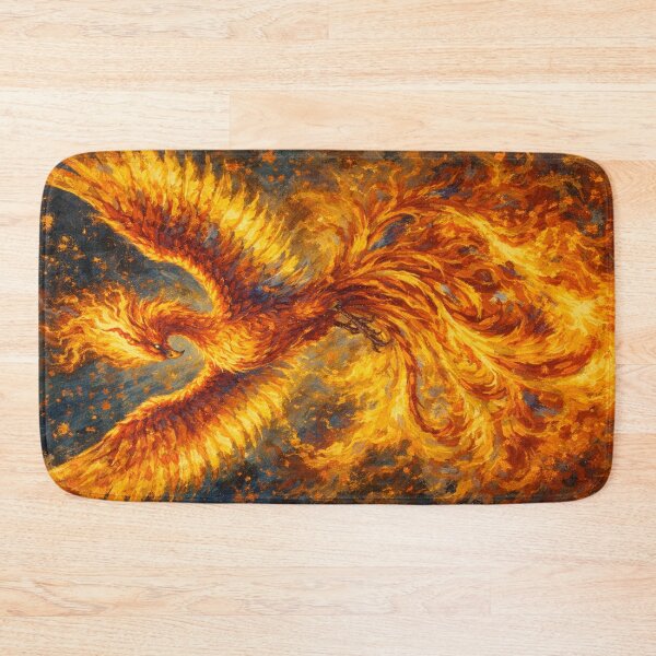 Item preview, Phoenix – Wings of Rebirth Painting designed and sold by GalleryKauffeld.