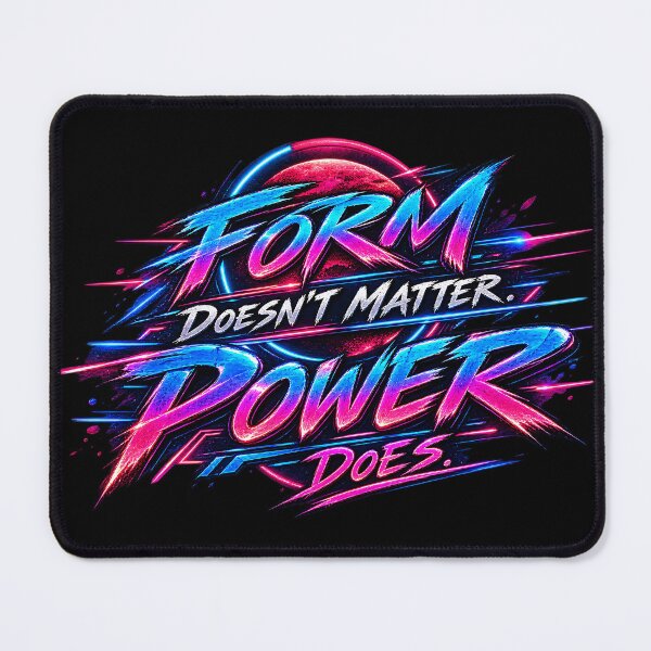 Item preview, Form doesn’t matter. Power does.(Cyberpunk ver) designed and sold by MaxDreamsArt.