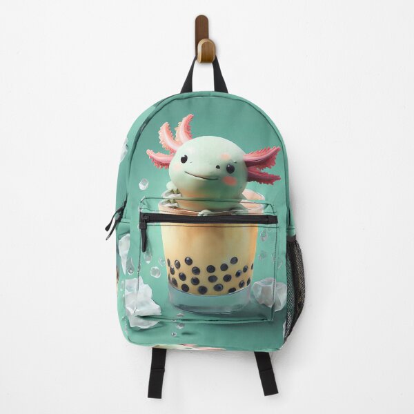 Item preview, Boba Bubble Axolotl designed and sold by ONYX Pixee.