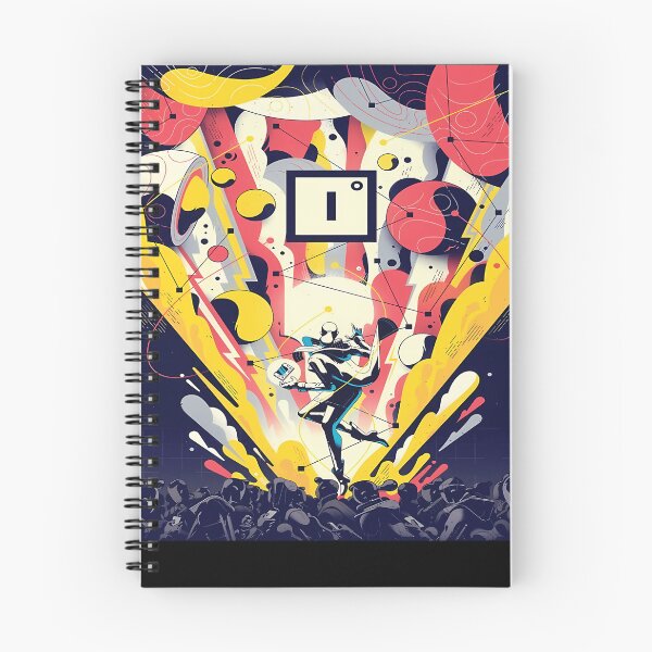 Item preview, Energetic Futuristic Concert Art designed and sold by EldritchArty.