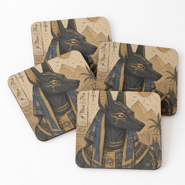 Item preview, Egyptian Mythology: Anubis God of the Dead designed and sold by bapupa.