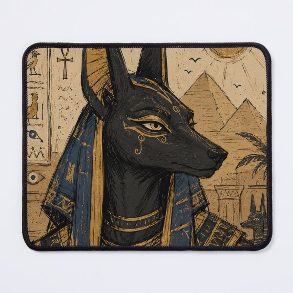 Item preview, Egyptian Mythology: Anubis God of the Dead designed and sold by bapupa.