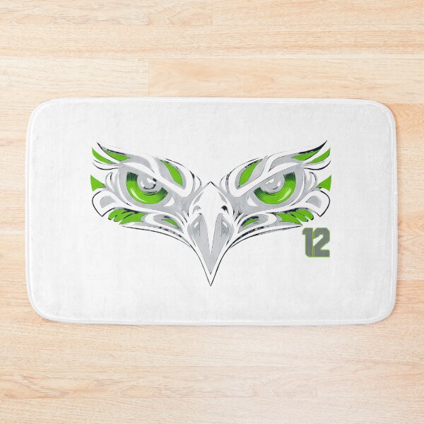 Item preview, Fierce Eagle Eyes Abstract Green Mascot Design designed and sold by WilliamTh31257.