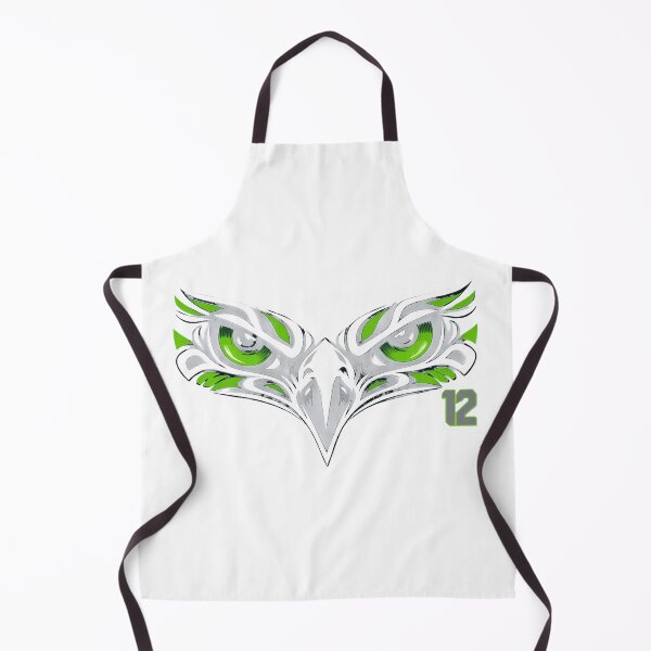 Item preview, Fierce Eagle Eyes Abstract Green Mascot Design designed and sold by WilliamTh31257.