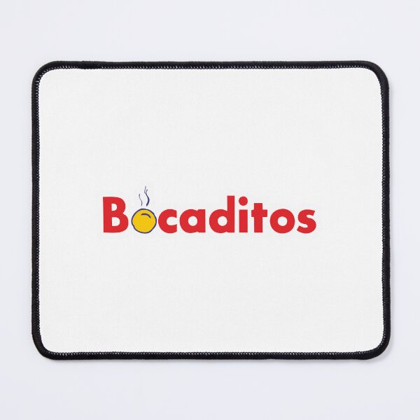 Item preview, Bocaditos Hot Snack Red and Yellow Cartoon Logo designed and sold by mseymo.