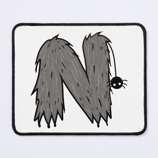 Item preview, Spooky Letter N designed and sold by Minaficent.