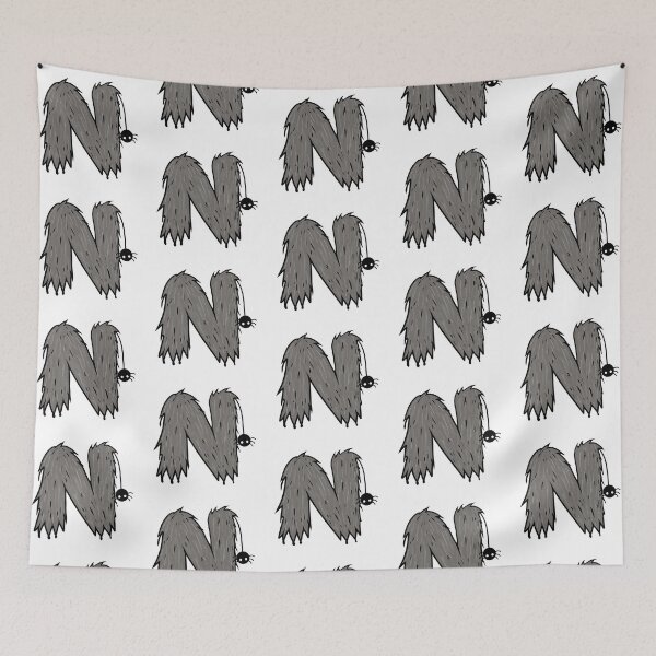 Item preview, Spooky Letter N designed and sold by Minaficent.