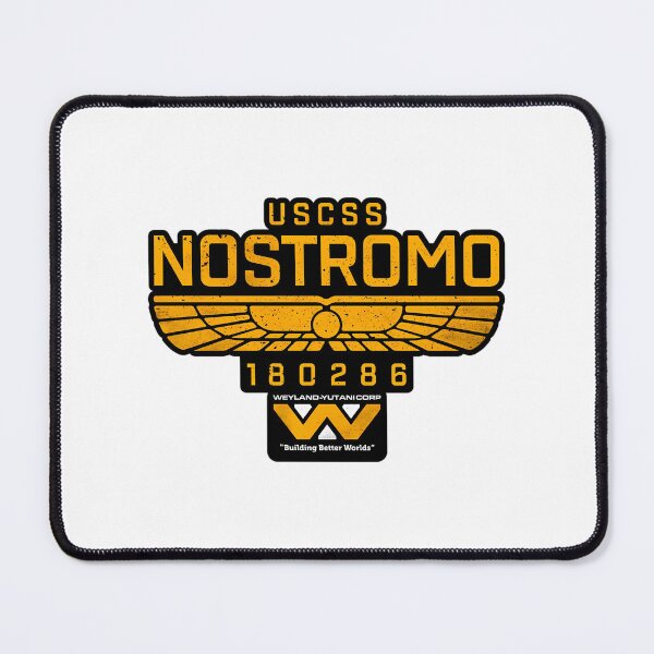 Item preview, Uscss Nostromo Weyland Yutani Logo Spaceship designed and sold by henryk-ardoinx.