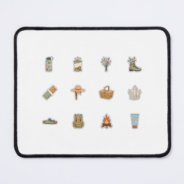 Item preview, Granola Girl Outdoorsy Sticker Sheet designed and sold by ryken-hens.