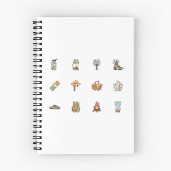 Item preview, Granola Girl Outdoorsy Sticker Sheet designed and sold by ryken-hens.