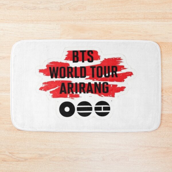Item preview, ARIRANG BTS World Tour – Red Brush Stroke Bangtan Design designed and sold by Palette & Hue.