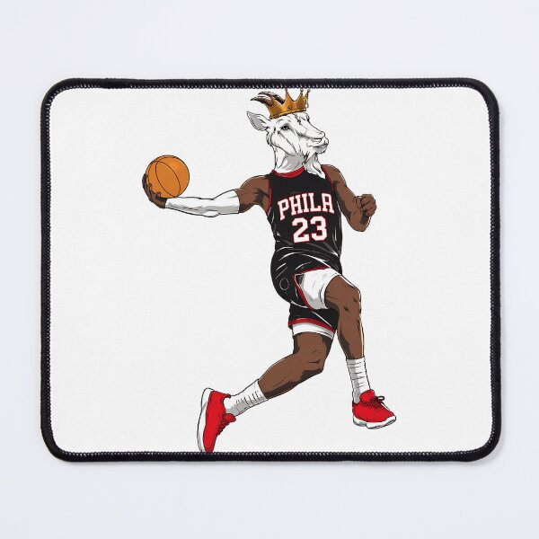 Item preview, Goat Basketball King Vintage Sports Artwork designed and sold by HeatherRu96664.