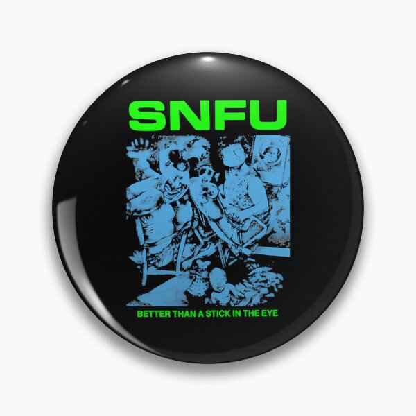 Item preview, IDOL GIFT FOT YOU SNFU BAND- BETTER THAN A STICK IN THE EYE designed and sold by GrimTeddySt.