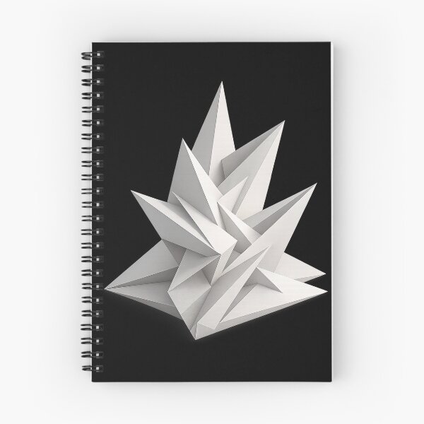 Item preview, Stone Origami | Sculptural Folded Geometry Art designed and sold by rigelcreation.