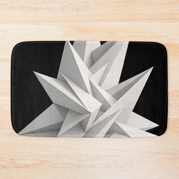 Item preview, Stone Origami | Sculptural Folded Geometry Art designed and sold by rigelcreation.