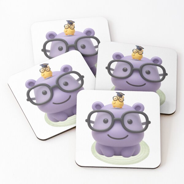 Item preview, Smart Hippo and Bird Illustration designed and sold by Agnisherl.