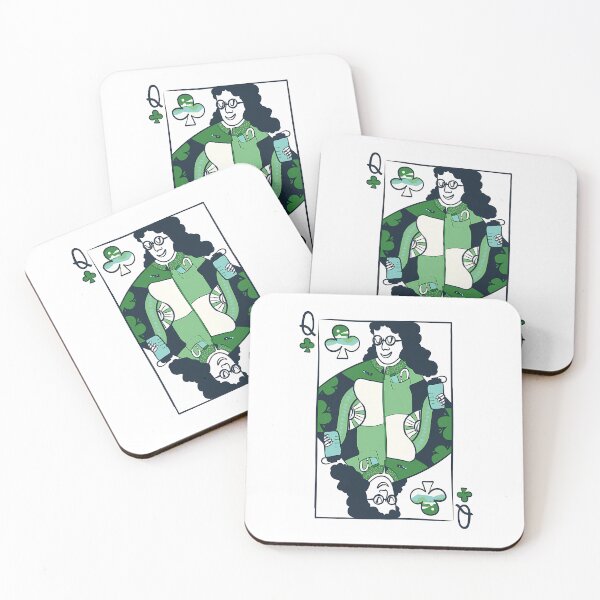 Item preview, Granola Girl Queen  The Blue Green Card Deck designed and sold by ryken-hens.