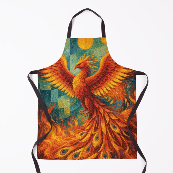 Item preview, Phoenix – The Eternal Firebird Painting designed and sold by GalleryKauffeld.