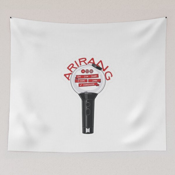 Item preview, ARIRANG BTS Light Stick – OT7 Bangtan ARMY Design designed and sold by Palette & Hue.