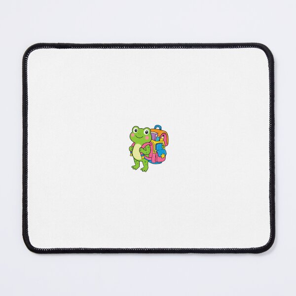 Item preview, Cute Frog Going Back to School with Backpack designed and sold by KingP1.
