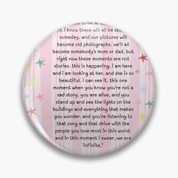Item preview, The perks of being a wallflower  designed and sold by Ruby Red Empire.