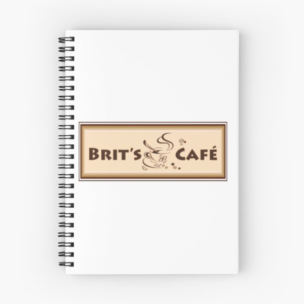 Item preview, Brits Cafe Vintage Steaming Coffee Cup Logo designed and sold by mseymo.
