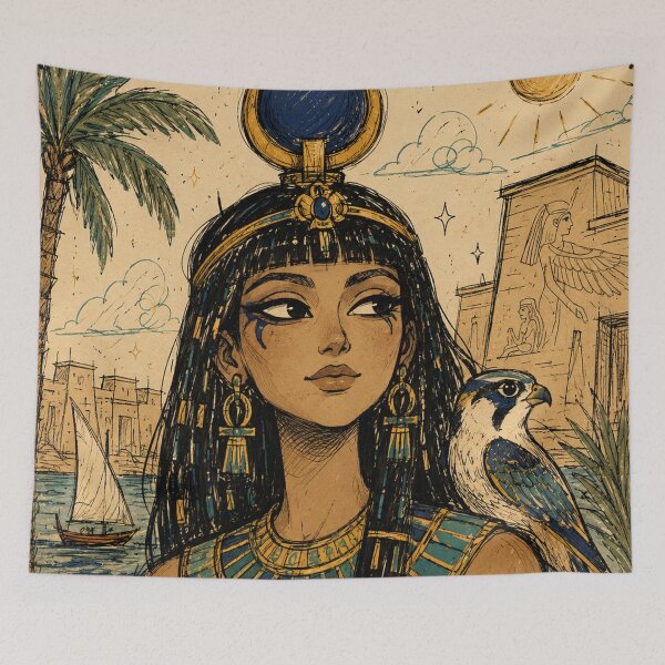 Item preview, Egyptian Mythology: Isis Goddess of Magic designed and sold by bapupa.