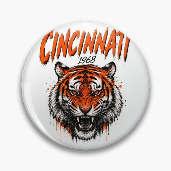 Item preview, Fierce Bengal Tiger Face Graphic With Retro Attitude designed and sold by Christoph19611.
