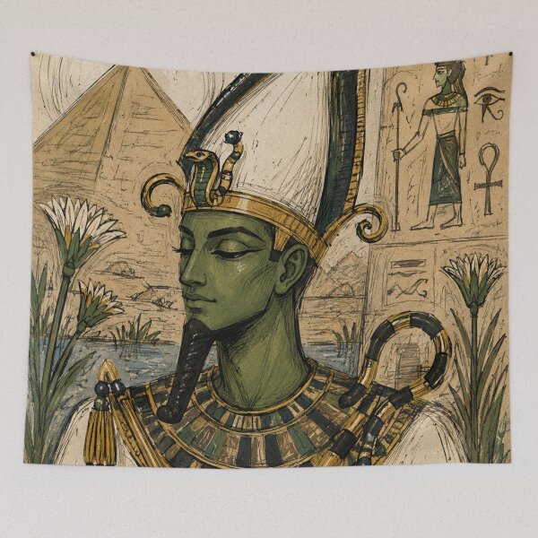 Item preview, Egyptian Mythology: Osiris God of the Afterlife designed and sold by bapupa.