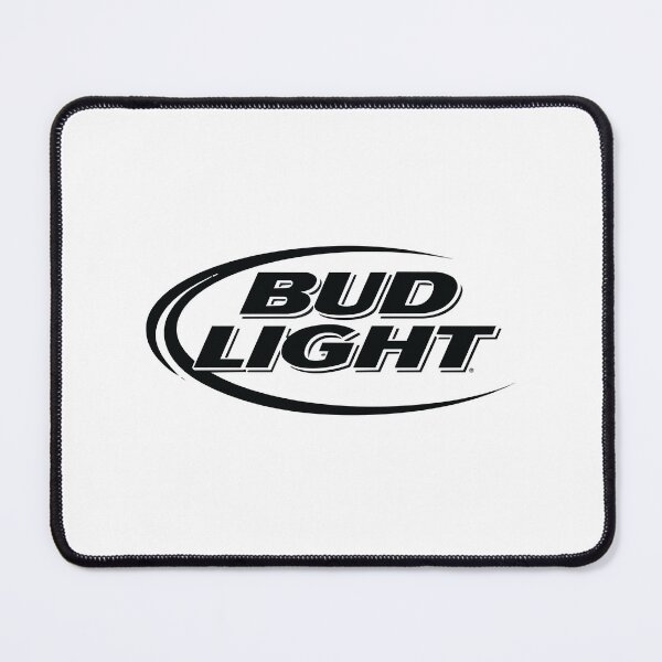 Item preview, Bud Light Oval Dark Minimalist Beer Emblem designed and sold by mseymo.