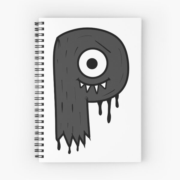 Item preview, Spooky Letter P designed and sold by Minaficent.