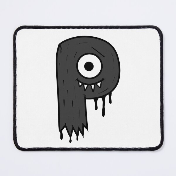 Item preview, Spooky Letter P designed and sold by Minaficent.