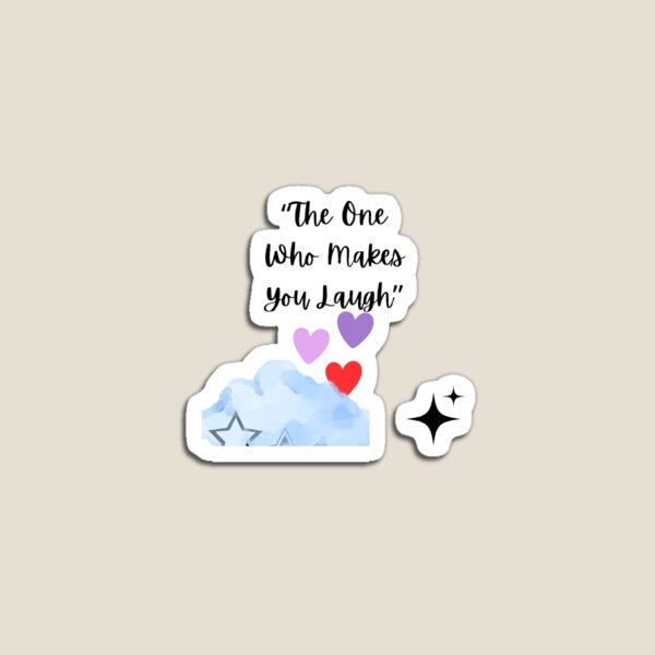 Item preview, The One Who Makes You Laugh Colorful Heart Art designed and sold by SMinimalist613.