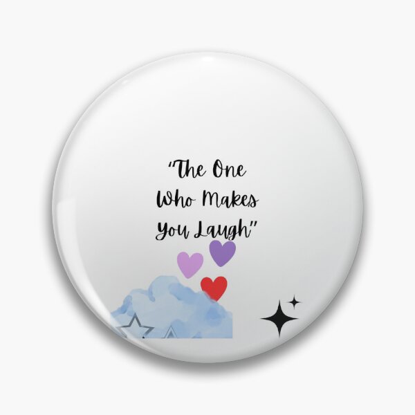 Item preview, The One Who Makes You Laugh Colorful Heart Art designed and sold by SMinimalist613.