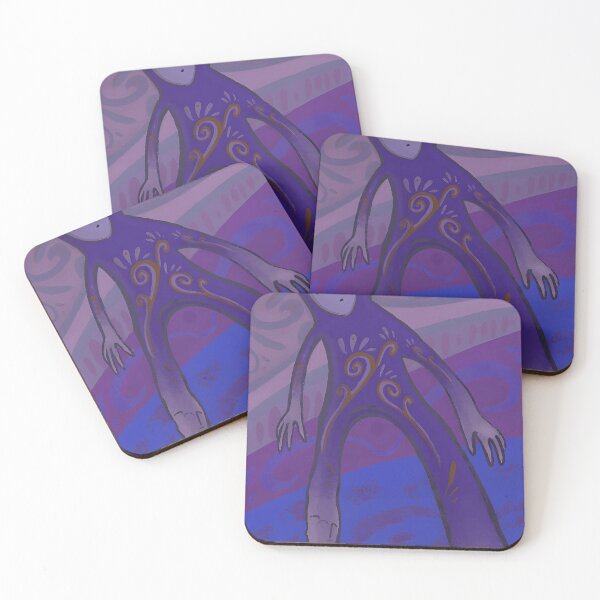 Item preview, Purple Abstract Character Design designed and sold by Catsi-Nook-Art.