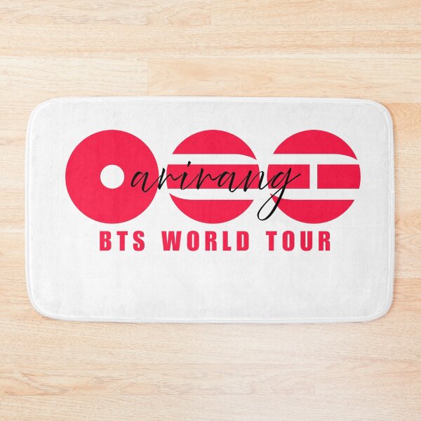 Item preview, ARIRANG BTS World Tour – Red Bangtan Logo Design designed and sold by Palette & Hue.