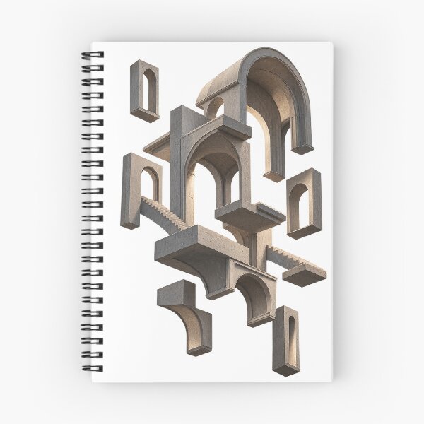 Item preview, Suspended Vaults | Impossible Architectural Sculpture Wall Art designed and sold by rigelcreation.