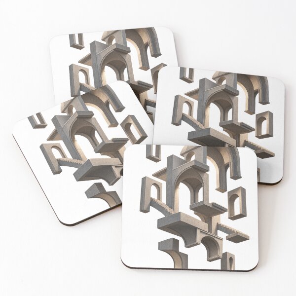 Item preview, Suspended Vaults | Impossible Architectural Sculpture Wall Art designed and sold by rigelcreation.