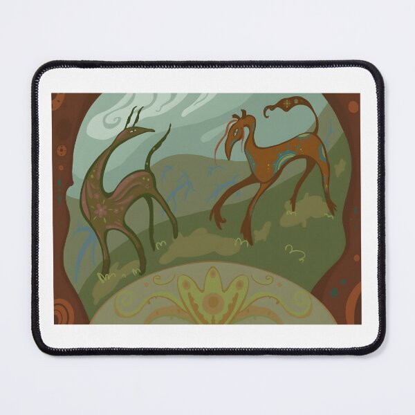 Item preview, Abstract Animal Creatures in Nature Design designed and sold by Catsi-Nook-Art.