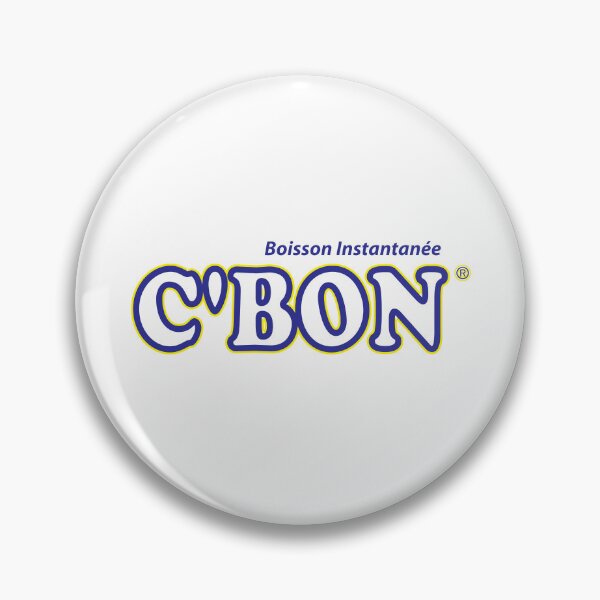 Aperçu de l'œuvre Logo rétro bleu et jaune de la boisson instantanée Cbon créée et vendue par mseymo.