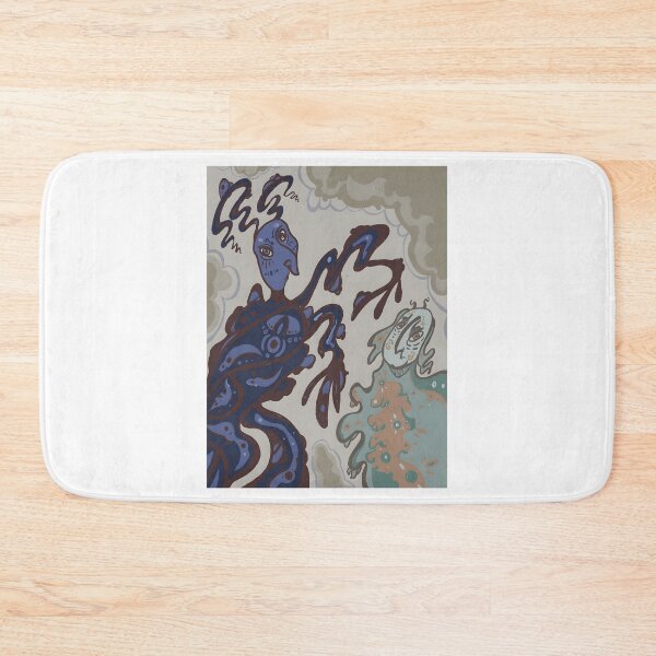Item preview, Abstract Colorful Creatures Art designed and sold by Catsi-Nook-Art.