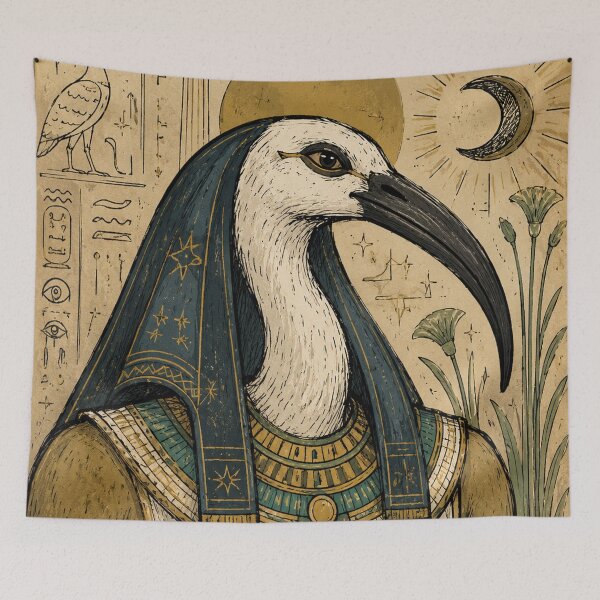Item preview, Egyptian Mythology: Thoth God of Wisdom designed and sold by bapupa.