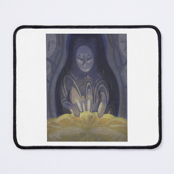 Item preview, Mystical Figure with Glowing Light Illustration designed and sold by Catsi-Nook-Art.