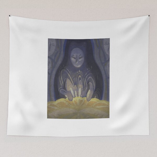 Item preview, Mystical Figure with Glowing Light Illustration designed and sold by Catsi-Nook-Art.