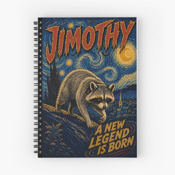 Item preview, Jimothy the Raccoon New Legend is Born designed and sold by RetroOddity.