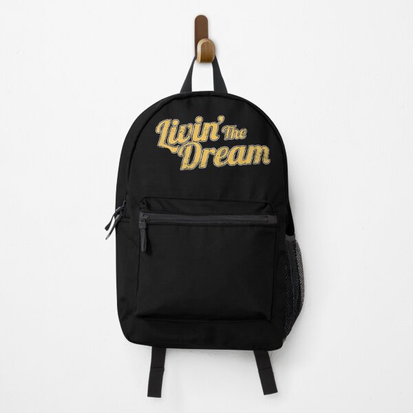 Item preview, Livin The Dream Retro Script Typography designed and sold by Celestial Humans.